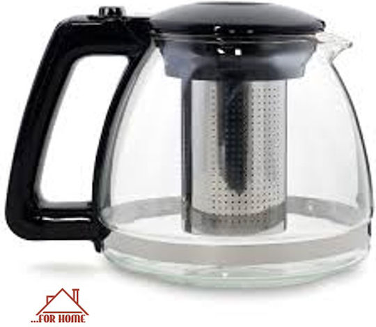 ForHome Τσαγιέρα με Φίλτρο Γυάλινη 950ml