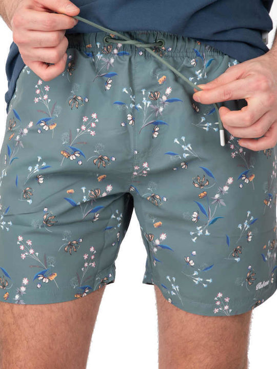 Rebase Herren Badebekleidung Shorts Agave Green