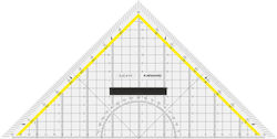 Isomars Triunghi Geodezic 25cm cu Mâner