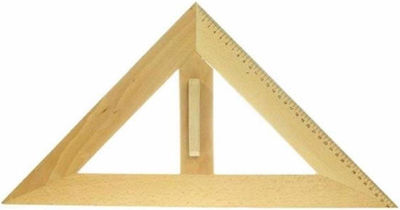 Triangle Wooden Isosceles Handle 45°