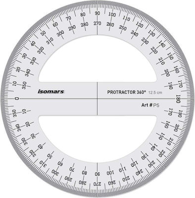 Isomars Protractor 15cm 360°