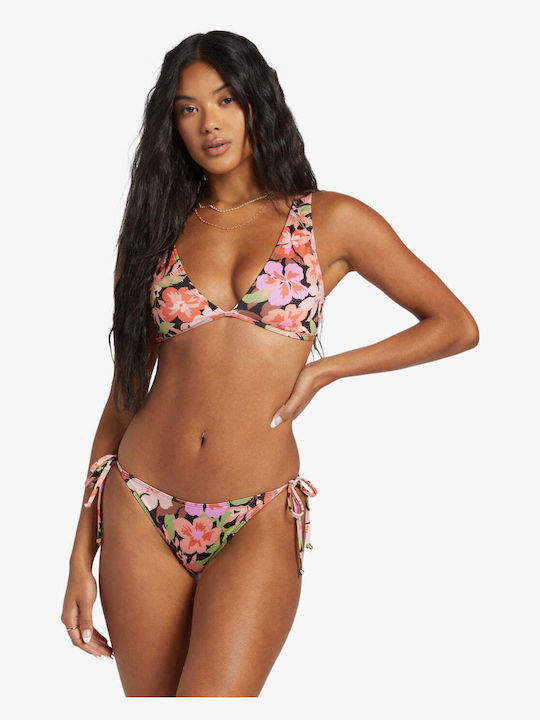 Billabong Sol Searcher Tropic Bikini Slip mit Schnürchen Multi