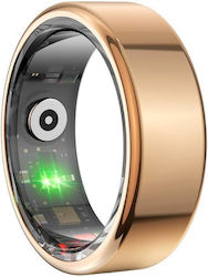 Colmi R02 Smart Ring (Size 11 - 20.6mm) Activity Tracker με Παλμογράφο Χρυσό