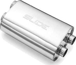 Slide Exhaust End 304SS 70mm 350mm