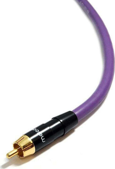 Melodika Mdcx05 Composite Video Cable Rca-rca Purple Rain 0,5m