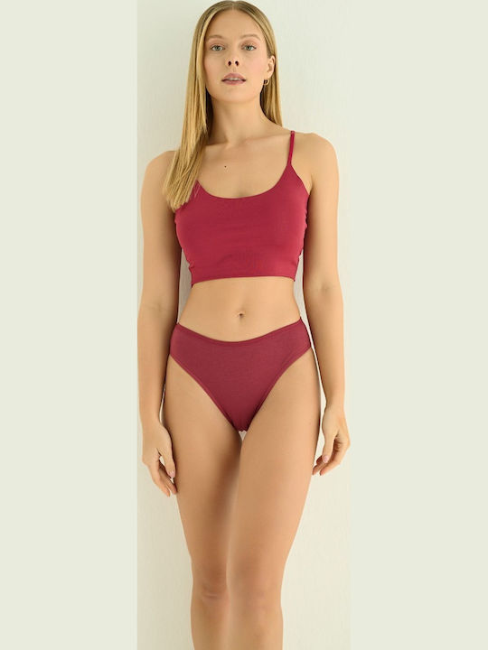 Sexen Aurelia Βαμβακερό Γυναικείο Slip Βαμβακερ...