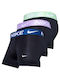 Essential Micro Men's Boxers Blue-green-lilac 3Pack