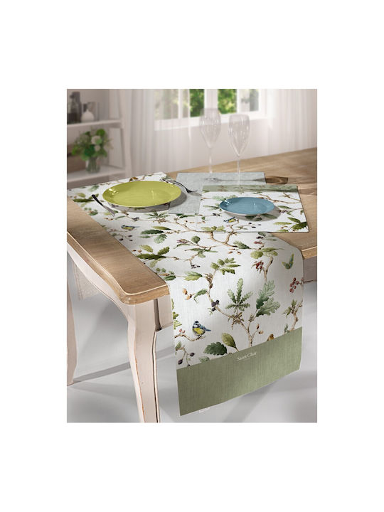 Saint Clair Runner Stain Resistant Olive 2050 40x160cm