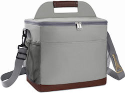 24home.gr Handtasche Graue 26x21x30cm