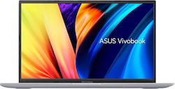 Asus VivoBook 17X K1703ZA-WH34 17.3" FHD (Kern i3-1220P/12GB/512GB SSD/W11 Startseite) Silver (US Tastatur)