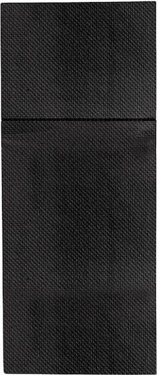 Natural Soft Serviette 2F Schwarze 2 cm Stück