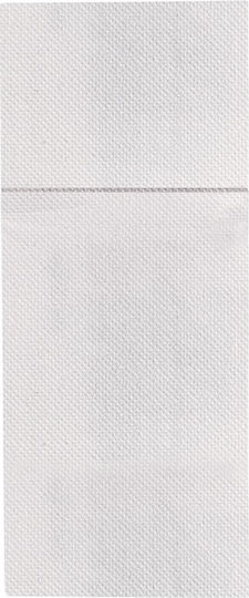 Natural Soft Serviette 2F Weiße 40x40cm 2 cm Stück