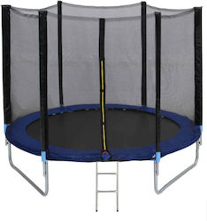 ForAll Trampolin Draußen Durchmesser 244cm mit Netz & Leiter