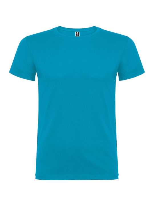 Roly Beagle Men's Short Sleeve T-shirt Turquoise