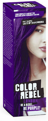 Anaplasis Colour Rebel Temporärer Farbstoff für Haare Ohne Ammoniak Violett - Colour Rebel London Purple 100 ml