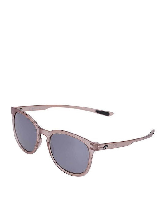 4F Herren Sonnenbrille mit Rosa Kunststoff Gest...