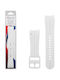 Volte-Tel Strap Silicone White (Galaxy Watch4/5/6/7/FE/4 Classic/6 Classic/5 Pro)