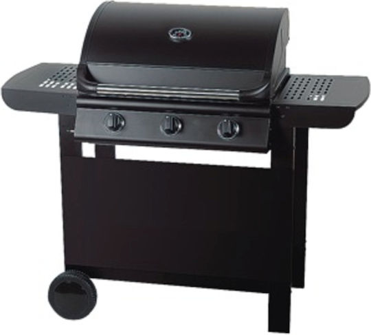 Master Grill & Party Gasgrill Gusseisen Rost 41cmx31cmcm mit 3 cm 10.5kW
