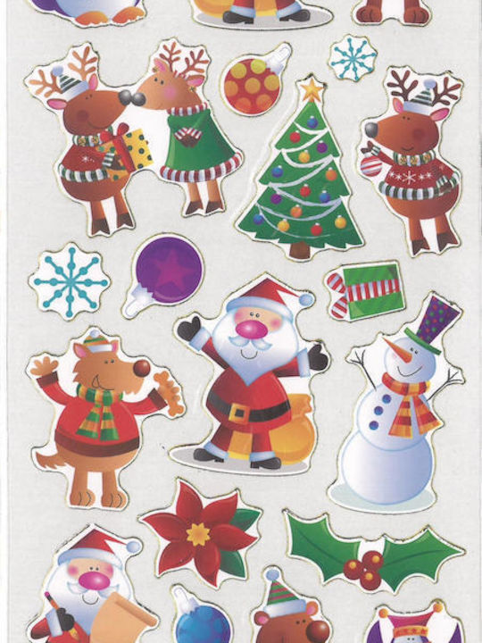 Weihnachtsfreunde Aufkleber 31x11cm 145520000