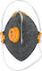 Vorel Mask Half Face Black