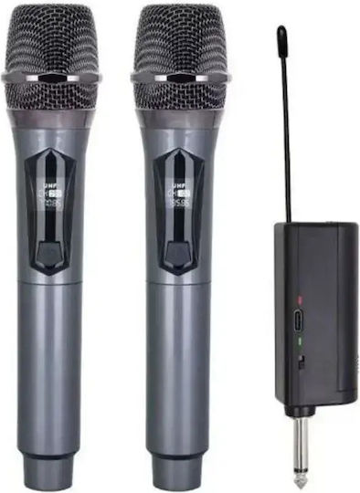 ΤΝ-2PCS-W1 Set Drahtlos Δυναμικό Mikrofon für Handy