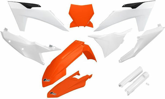 UFO Motorrad Kunststoff-Set Mehrfarbig 1Stück