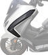 GP Kompozit Left Motorcycle Side Plastic Black 1pcs