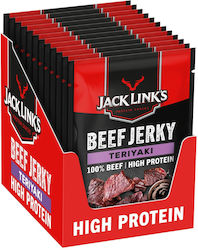 Jack Link's Jerky Teriyaki mit Geschmack Rindfleisch 12x60gr