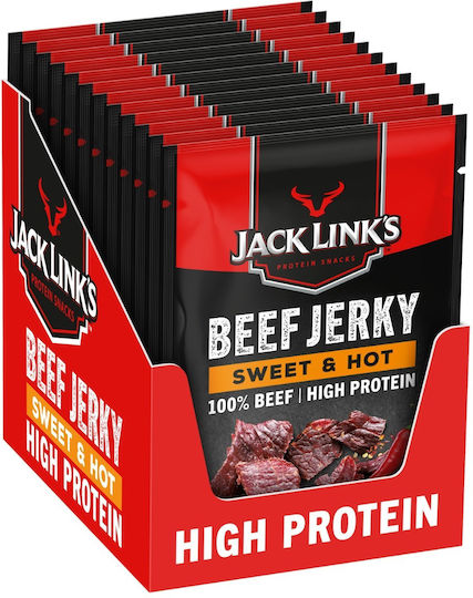 Jack Link's Jerky Sweet & Hot with flavor Beef 12x60gr