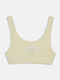 Women's Bra without Padding Lightyellow