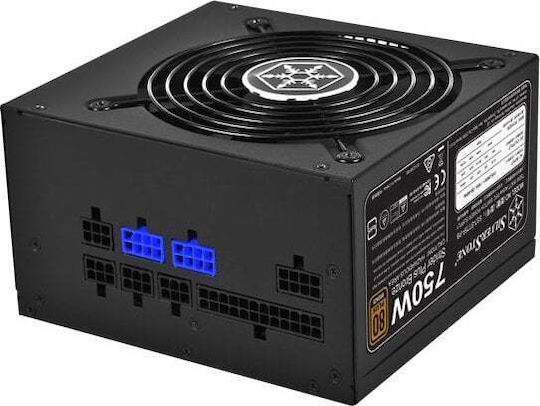 Silverstone Strider Plus Series 750W Μαύρο Τροφοδοτικό Υπολογιστή Full Modular 80 Plus Bronze