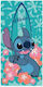 Πετσέτα Θαλάσσης 70x140εκ Lilo & Stitch Disney Aym-036stitch-btm