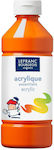 Lefranc & Bourgeois 500ml Acrylic Orange