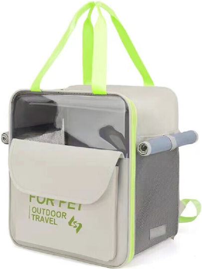Weiße Hand-Rucksack Transporttasche 39x39x25cm Ikaros 2064800