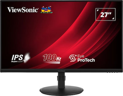 Viewsonic VA2708-HDJ IPS Monitor 27" FHD 1920x1080 με Χρόνο Απόκρισης 5ms GTG