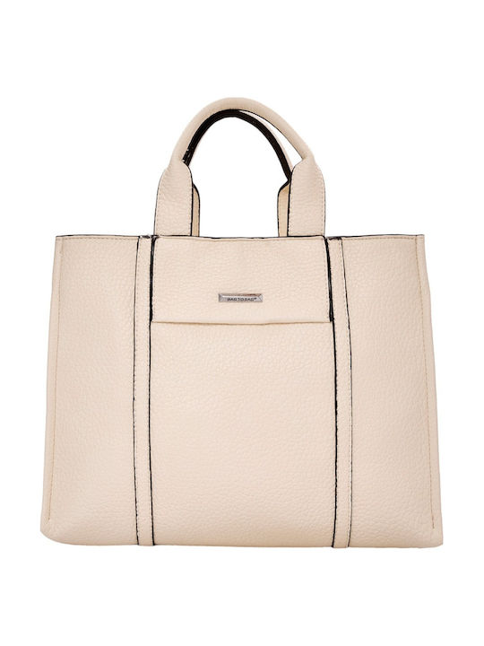 Bag to Bag Γυναικεία Τσάντα Χειρός Μπεζ