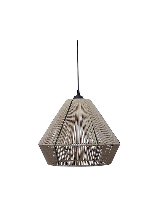 Heronia Pendant Light for Socket E27 Brown