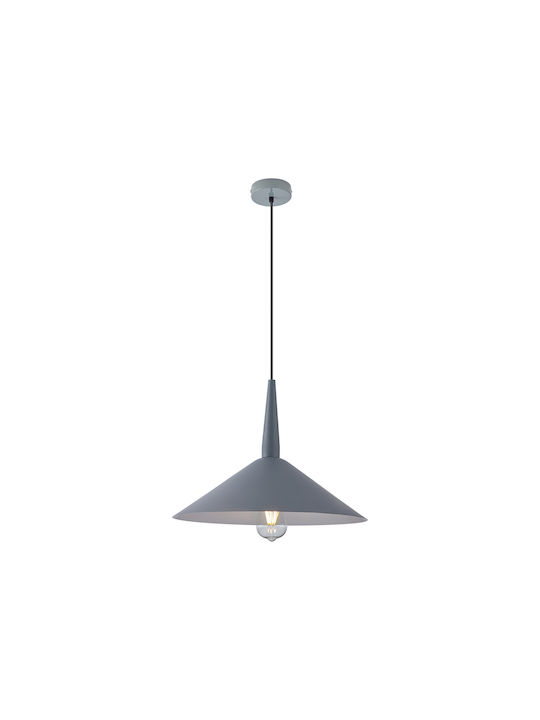 Braytron Κρεμαστό Φωτιστικό Γκρι LED 40x120x40εκ.