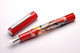 Opus 88 Flow Transparent Red Fountain Pen 101030 Nibs Broad