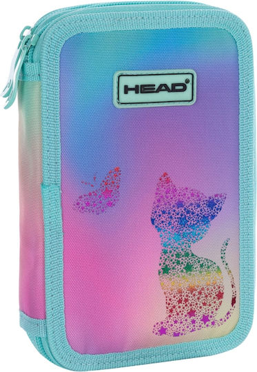 Astra Truci Double Head Ombre Brush Set A Cute Cat Pencil Case