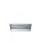 DIL Recessed Fluorescent Ceiling Light with 2 Light Bulb Places T5 Shape for G5 Base L59.5xD29.5xH10cm