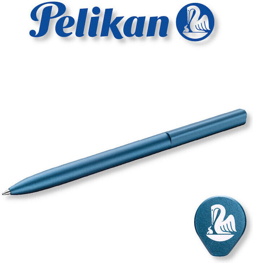 Pelikan Ineo Aluminium Ocean Blue Ballpen 4012700822413
