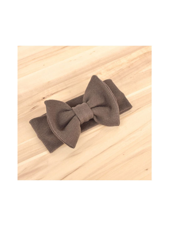 Kids Headband Brown 1pc