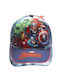 Marvel Kinderhut Jockey Stoff Blau