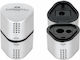 Faber-Castell Trio Box Plastic Triple Sharpener...