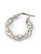 George Art Jewels Earrings Hoops made of Silver