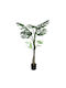 Decorative Potted Plant Monstera II Inart Green PP H132cm