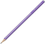 Pencil Sparkle Grip B Lilac Faber Castell 4005401182047