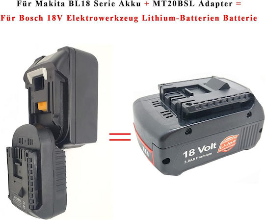 BW Batteries Адаптер за Батерия за Инструменти