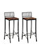 Scaune Bar Lemn Multicolor 2buc 37x37x92buc